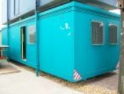 Plastic Coated Steel Portable Twin Office