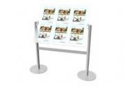 Estate Agency Display Stand 3 x A4 x 2 high