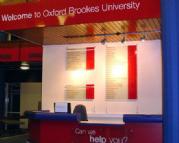 Oxford Brookes University Reception