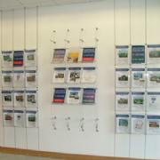 Suspended Leaflet Displays for Government Establishments