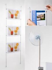 Suction Pad Poster Holder