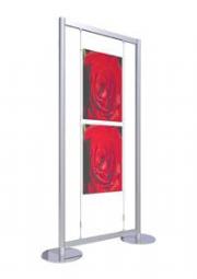 Display Stand A2 Posters with 2 x A2 &#39;P&#39; pockets