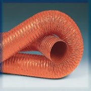 Silicone Coated Glass Fabric Ducting