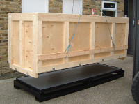 Large Wooden Transit Crates
