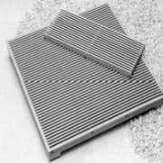 floor grilles supply and exhaust air