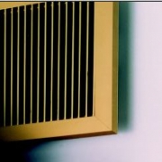 Brass, Gold, Bronze, Satin Black and Blue Finish Louvres