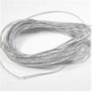 Silver metallic &#39;lurex&#39; elastic
