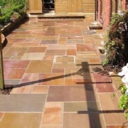 Stonecrete Autumn Mix Sandstone Patio Paving Kit