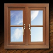 traditionally styled casement windows