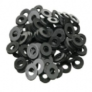 solid rubber washers