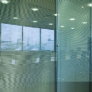 Glass Partitions with Integral Blinds
