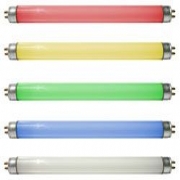 Coloured Sleeves for Fluorescent Tubes