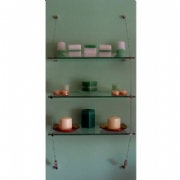 Shelving with Wall Wires