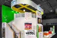 Visual exhibition stands
