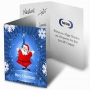 Online Christmas Card Template Design