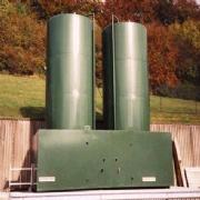 Vertical Open Bunded Storage Tank