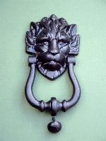 Black Lions Head Knocker