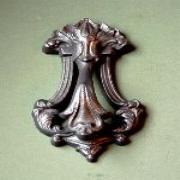 Cast Iron Leaf Pattern Door Knocker