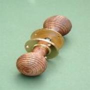 Wooden Beehive Rim or Mortise Knobs