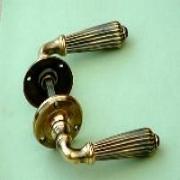 Brass or Nickel Regency Door Handles