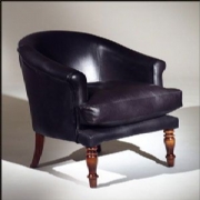 Durham Leather Tub Chair 