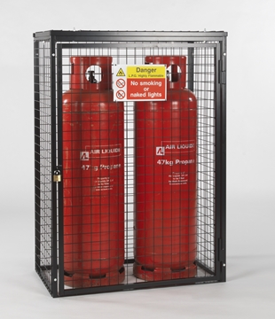 Gas Cylinder Cage for 2 x 47kg Cylinders