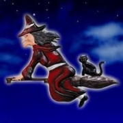 Traditional Witch Broomstick Weather Vane