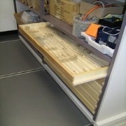 Prep Room Glassware Storage