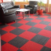Carpet Tile Laying 