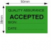 Quality Assurance Accepted Labels