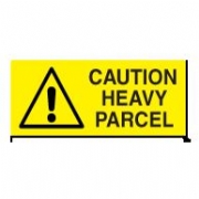 Caution Heavy Weight Warning Labels