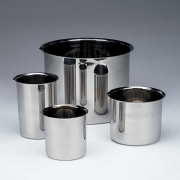 Stainless steel beakers