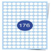 176 Labels Per Page Clear Inkjet Labels