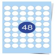 48 Labels Per Page Gloss Laser Labels 