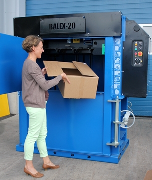 Mill Size Waste Balers / Vertical Waste Balers