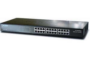 24 Port 10&#47;100 Unmanaged 19&#34; Ethernet Switch