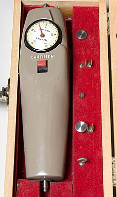 Chatillon “Push Pull” type force gauge
