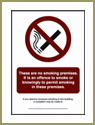 Offence to Smoke Sign