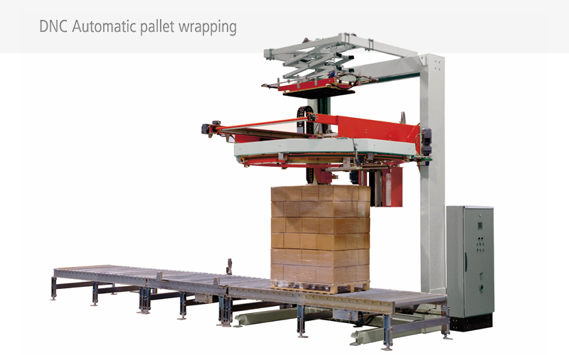 Automatic pallet wrapping
