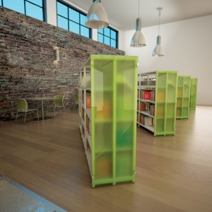 Book Storage with FG Cantilever Shelving