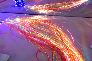 UV Sparkle n&#39; Glow Fibre Harnesses