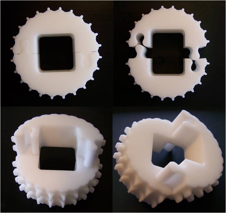 Two Piece Belt Drive Gear Sprocket
