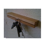 wooden holder for your keys