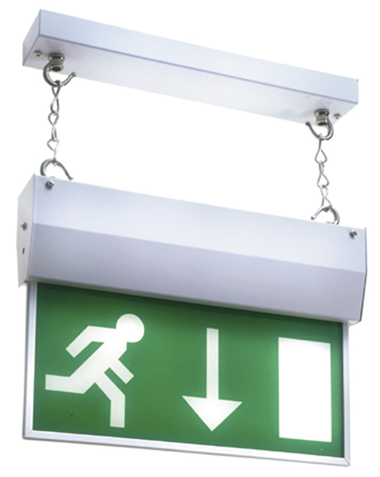 Hanging Fluorescent  Exit Signs