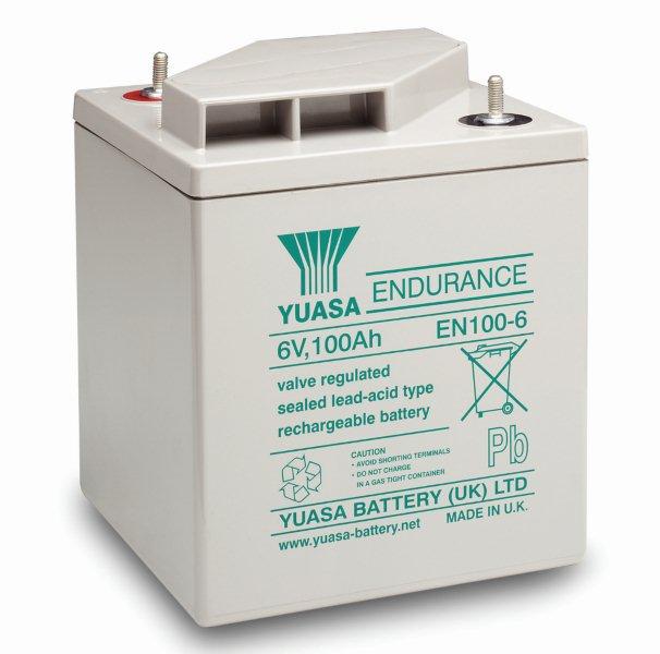 Yuasa EN100-6, 6V 100Ah VRLA Battery