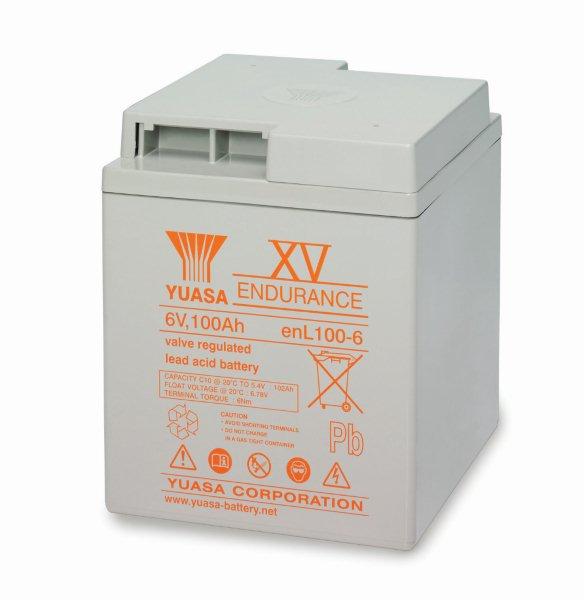 Yuasa ENL100&#45;6, 6V 102Ah VRLA Battery