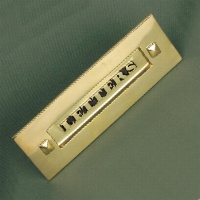 Letters Brass Letter Plate
