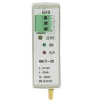 Series 607DDIN Rail Mount Differential Pressure Transmitter