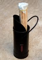 Black Match Holder and Long Matches