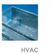 HVAC cellular foam